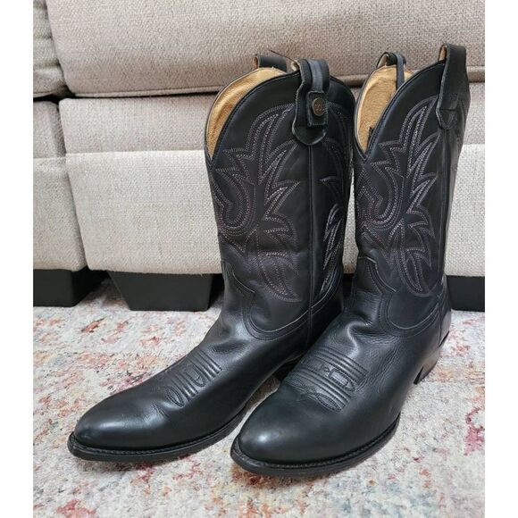 Roper Sidewinder Men's Leather Boots 10.5 - Picture 3 of 11